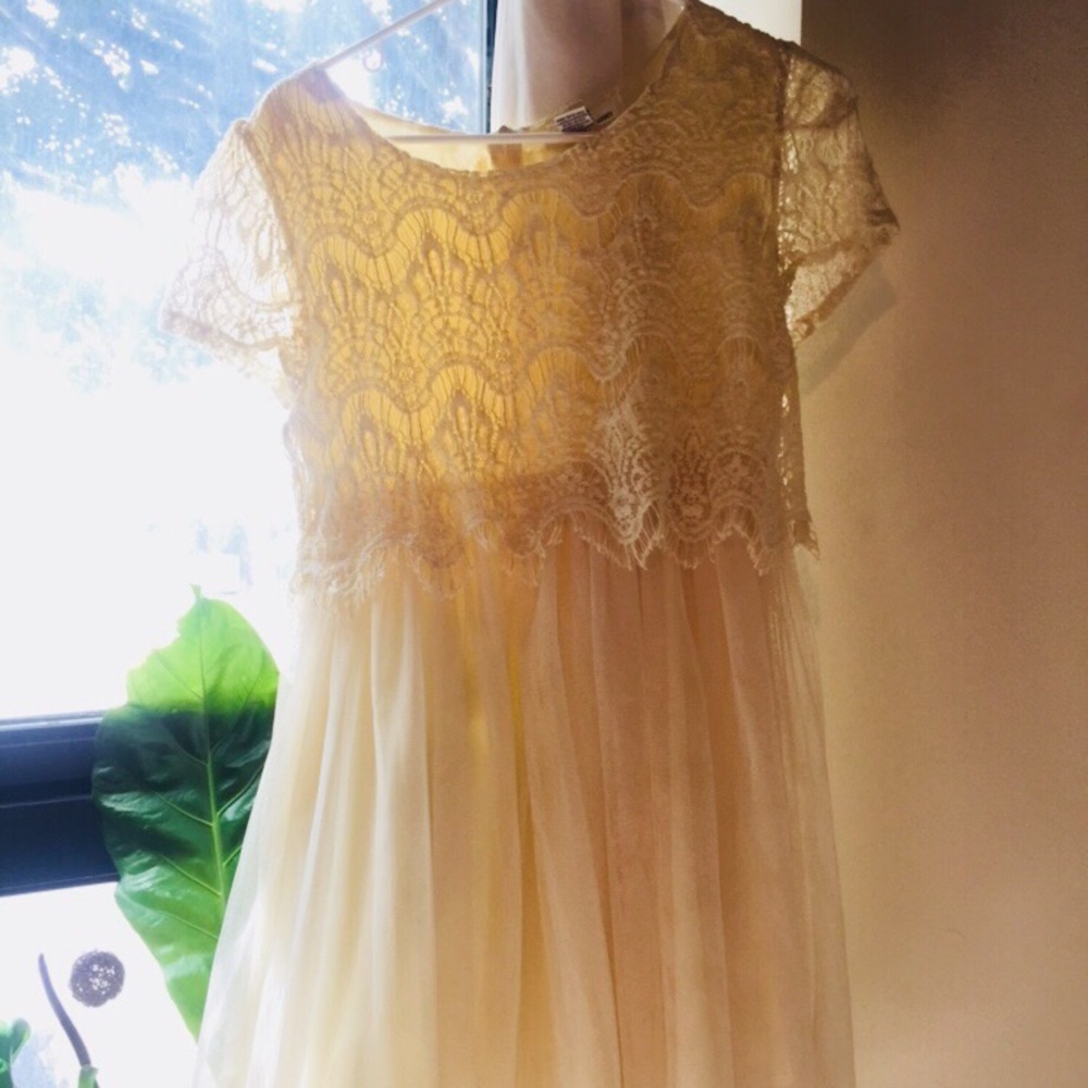 Cute lacey baby doll dress